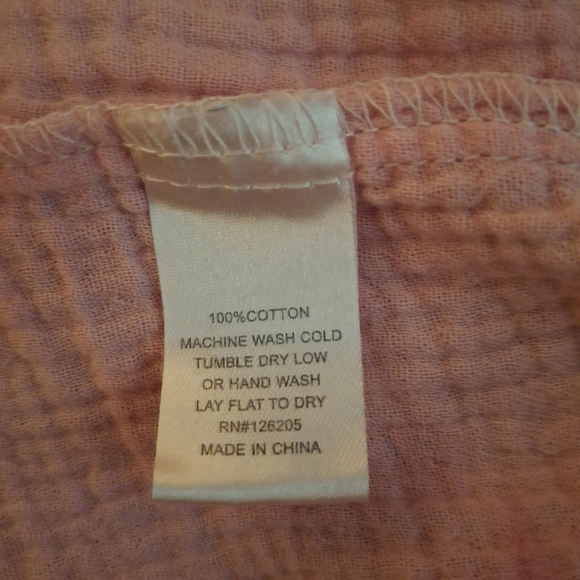 Cynthia Rowley Women's Pink Tie Dye Blouse - Picture 6 of 7